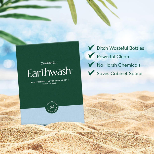 Earthwash Laundry Detergent Sheets